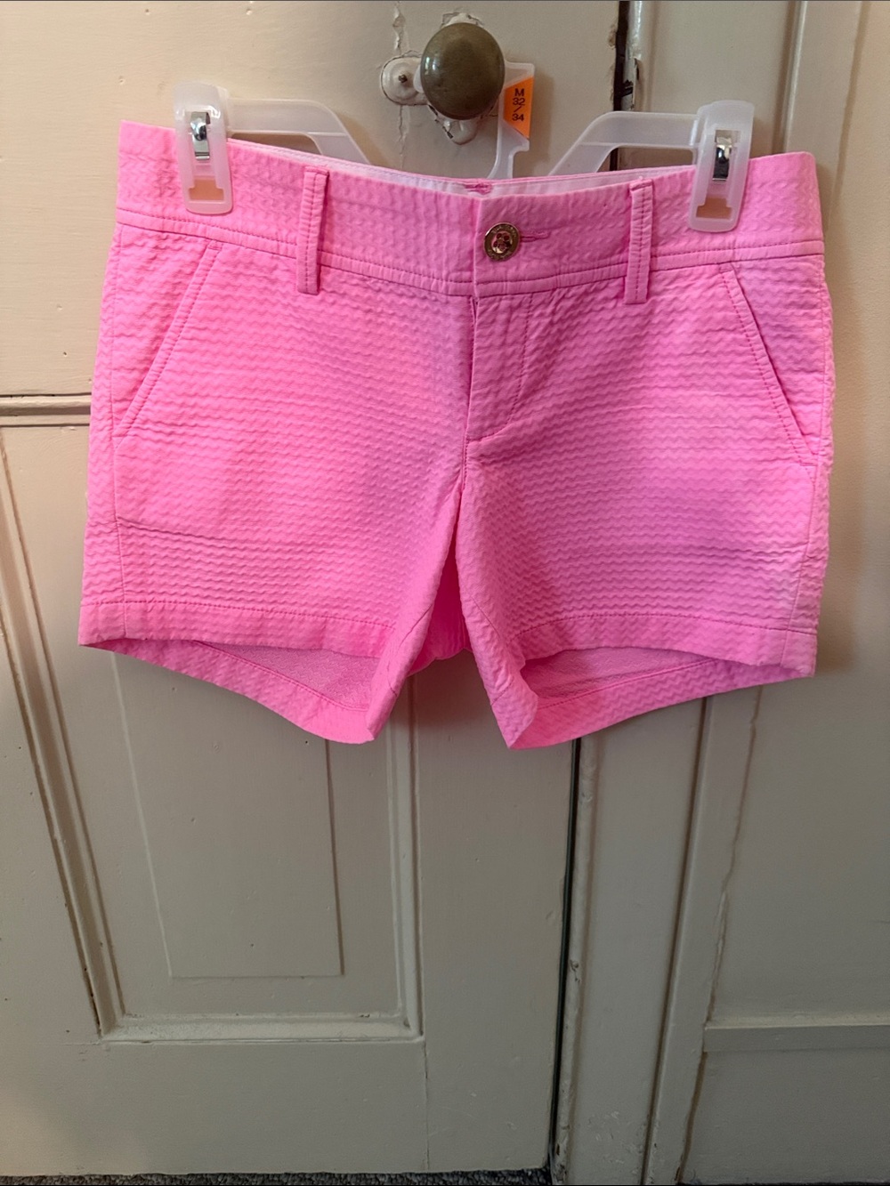 Lilly Pulitzer Bubblegum Pink Textured Shorts
